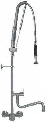 Servicebruser INOX Håndtag Keramikpatron ø47mm Armatur Væg Tilslutning 1/2
