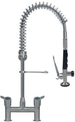 Servicebruser INOX Håndtag Keramikoverdel 3/4