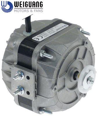 Ventilatormotor 10W 230V 1300o/min Leje Glideleje L1 44mm L2 54mm L3 85mm Kabellængde 500m