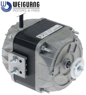 Ventilatormotor 25W 230V 1300o/min Leje Glideleje L1 49mm L2 94mm L3 112mm Kabellængde 500