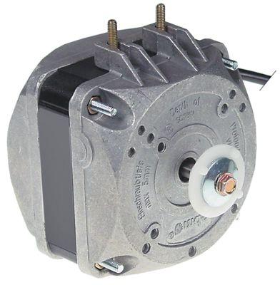 fan motor 7W 230V 50Hz L1 43mm L3 81mm W 83mmcable length 450mm