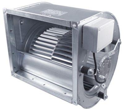 Radialventilator Type DAIN 10/10 230V 550W 50Hz 1400o/min Antal polpar 4 H 450mm