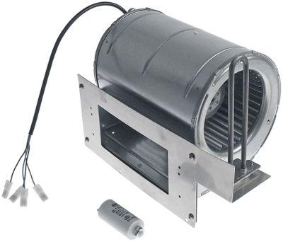 Radialventilator 190W 230V D1 ø 133mm med varmeelement Spænding AC 50/60Hz