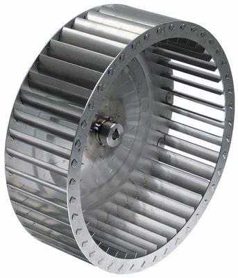 Ventilatorhjul Skovle 42 D1 ø 355mm D2 ø 14mm D3 ø 14mm H1 114mm H2 23mm H3 77mm