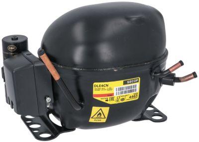 Kompressor Kølemiddel R290 Type DLE4CN 220-240V 50Hz LBP/MBP 831kg 1/6HP Slagvolumen 4cm³