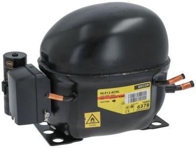 Kompressor Kølemiddel R290 Type NLE12.6CNL 220-240V 50Hz LBP 118kg 1/2HP Slagvolumen 1255cm³
