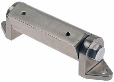 Dækseldrejeled Rustfrit stål BA 198mm Type 1284 Faldvinkel 10° BA dæksel 90mm BG dæksel M8mm
