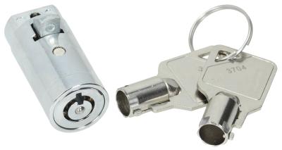 Key cylinder with key CODE 3704 t-handle suitable for Crane