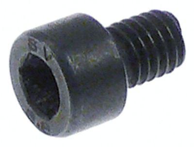 Cylinderhovedskrue DIN 912/ISO 4762 Gevind M6 SW 5 Gevind L 9mm VPE 1Stk.