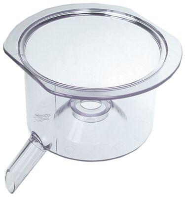 Skål Plastik ø 118mm H 85mm til saftpresse