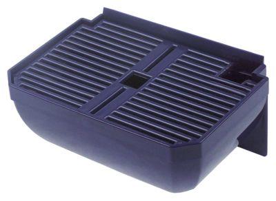 drip tray with drip grid blue