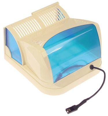 Dæksel hvid komplet med lampe
