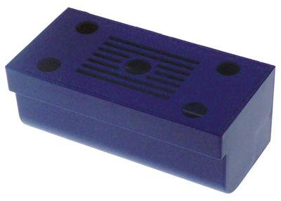 Dryppeskål blå H 60mm L 148mm B 74mm komplet