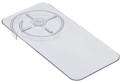 Dæksel transparent H 16mm L 200mm B 98mm til pumpe passer til Caddy