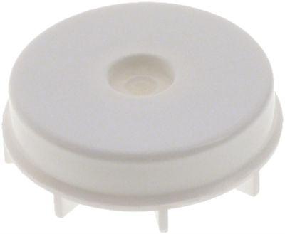 Løbehjul ø 56mm hvid H 28mm til drikkevaredispenser