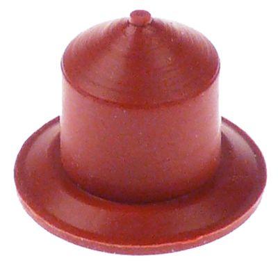 Pakning Silikone H 21mm D1 ø 25mm D2 ø 16mm til udløbshane