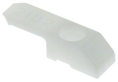 Snaplukkeanordning H 9mm L 35mm B 10mm til beholder