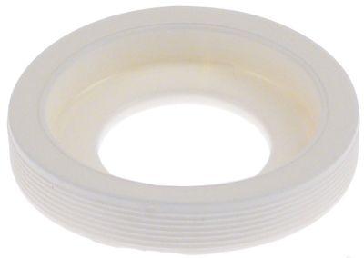 Pakning ID ø 28mm H 10mm D1 ø 57mm D2 ø 28mm med metalbøsning til fordamperdækselprop
