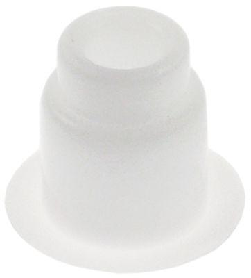 Bøsning Plastik ø 30mm H 27mm B 209mm til snegl til enhed UGOLINI udvendig
