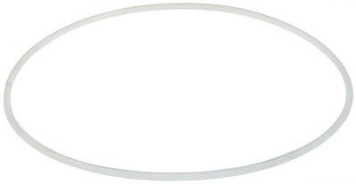 Pakning PVC ID ø 5mm H 73mm D1 ø 338mm transparent til dæksel