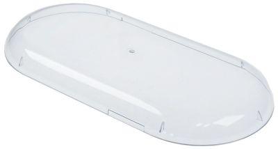 Dæksel transparent H 28mm L 363mm B 175mm IP oppe