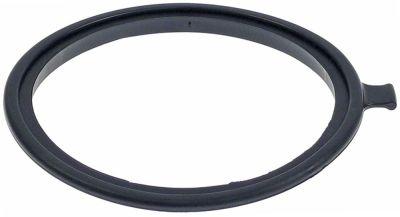 Dækselpakning Gummi D1 ø 170mm D2 ø 200mm Materialestyrke 16mm til blandebeholder