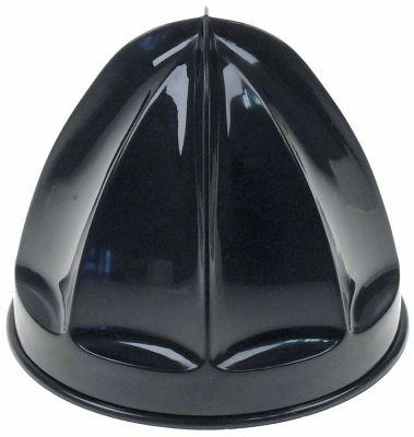 Presseindsats Plastik ø 83mm sort H 69mm til citronpresser