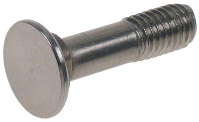 Skrue Gevind M8  - L 32mm Til presseindsats  - Holder  - Gevind L 13mm Hoved 16mm