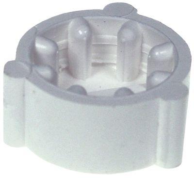 Medbringer Plastik ø 28mm H 14mm til motor Tænder 8