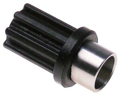 Kobling Gevind M8L D1 ø 18mm D2 ø 21mm L 36mm Tænder 8 til enhed VORTEX