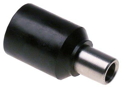 Kobling Gevind M6L D1 ø 12mm D2 ø 23mm L 45mm Tænder 4 til enhed CICLONE Indv.-ø 1 8mm