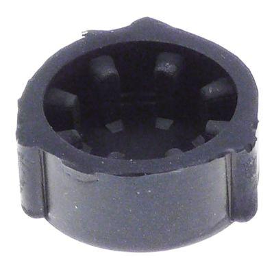 Medbringer Gummi ø 28mm H 13mm Tænder 8