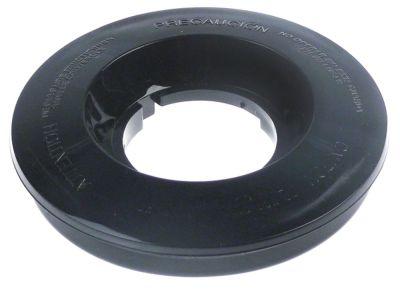 Dæksel Gummi ø 130mm Hul ø 54mm Nom.-ø 120mm