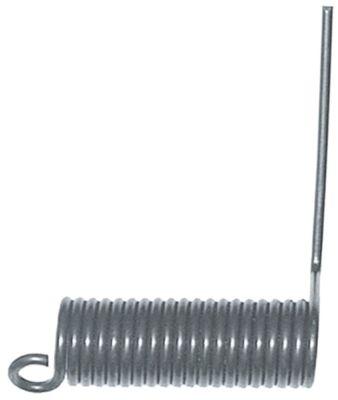 Drejefjeder ø 258mm Trådtykkelse ø 37mm L1 79mm L2 71mm L3 13mm