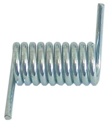 Drejefjeder ø 202mm Trådtykkelse ø 37mm L1 16mm L2 40mm L3 16mm IP venstre