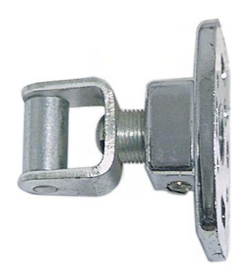 Lukkemekanisme H 20mm med rulle 1653