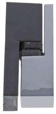 edgemount hinge L 96mm W 19mmmounting distance 38mm L1 30,5mm chrome-plated
