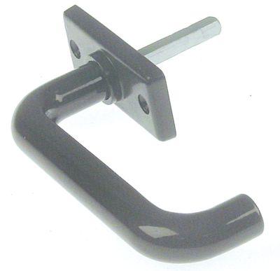 door handle black plastic