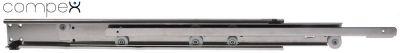 Teleskopskinnepar L 550mm AL 610mm CNS H 60mm Fuld udkøring Samlet længde 1160mm VPE 1 par