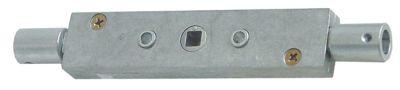 Lukkedrev H 15mm L 17mm B 26mm BA 42mm Akseholder 7x7mm