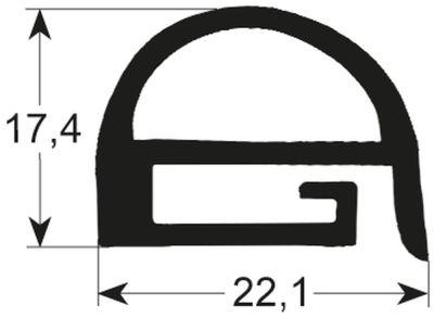 Lågepakning Profil 2270 B 650mm L 1300mm VPE 1 Udvendige mål