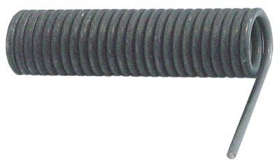 Drejefjeder ø 282mm Trådtykkelse ø 4mm L1 42mm L2 107mm