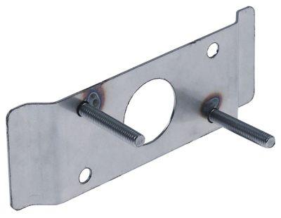 Holder Gevind M6 CNS L 133mm B 45mm