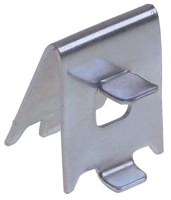 Hyldeholder B 22mm H 18mm L1 31mm L2 30mm