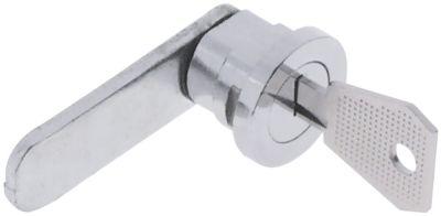 Lukkecylinder ø 173mm Drejevinkel 90° med arm Rigellængde 49mm Rigelbredde 13mm