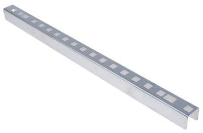 Føringsskinneholder L 580mm B 32mm H 32mm LA 30mm Hulhøjde 13x13mm