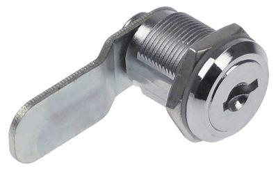 Lukkecylinder ø 184mm Drejevinkel 90° med arm Rigellængde 40mm Rigelbredde 15mm