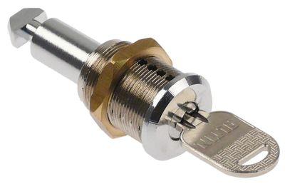 Lukkecylinder ø 215mm Drejevinkel 90° Stiklås Rigellængde 128mm Rigelbredde 59mm