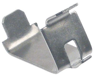 Hyldeholder L 35/25mm B 19mm H 25mm CNS VPE 1 Stk.