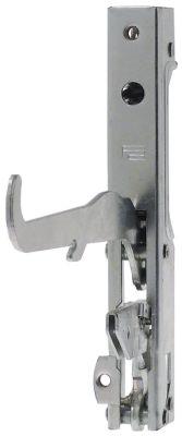 Bageovnshængsel IP højre L 148mm B 20mm Laskeposition venstre BA 123mm Fjederlængde 56mm